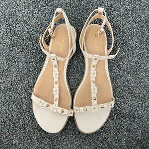 Coach Henrietta Floral Rivets Sandals